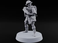 Sweeping the Perimeter Human Bullpup Rifleman C turntable