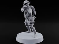 Sweeping the Perimeter Human Bullpup Rifleman B turntable