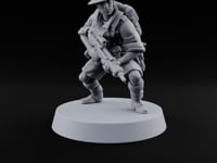 Sweeping the Perimeter Human Bullpup Rifleman J turntable