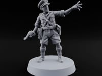 Directing Fire British Far East Officer B turntable