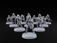 On Jungle Patrol Human Riflemen turntable