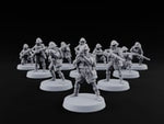 On Jungle Patrol Human Riflemen turntable