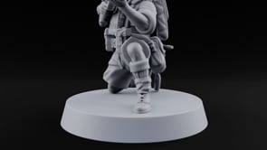 On Jungle Patrol Human Rifleman F turntable