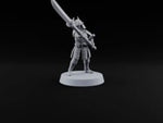 Sweeping the Deck Human Naginata Escort B turntable