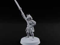 Sweeping the Deck Human Naginata Escort E turntable
