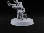 Prepare the Barrage Japanese Naval Howitzer Team C turntable