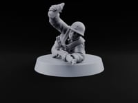 Bombs Away Human Naval Mortar Crewman B turntable