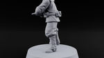 Prepare the Barrage Japanese Naval Howitzer Team D turntable