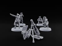 Fire for Effect Japanese Naval Heavy Mortar Team turntable