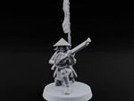 Priming the Volley Human Ashigaru Musketeer A turntable