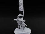 Priming the Volley Human Ashigaru Musketeer B turntable