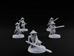 Digging In Human Ashigaru Spearmen turntable