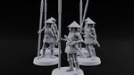 At Spear's Rest Human Ashigaru Spearmen turntable
