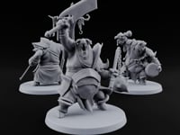 Loud, Proud and Boarish Wereboar Command Group turntable