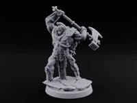Old Runes, New Firepower Space Orc Heavy Warrior K turntable