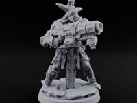 Old Runes, New Firepower Space Orc Heavy Warrior E turntable