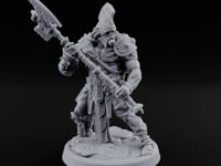 Old Runes, New Firepower Space Orc Heavy Warrior H turntable