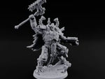 Thunder in Both Fists Space Orc Warlord turntable
