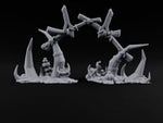 Where the Badlands Grow Teeth Horned Badlands Terrain Piece B turntable