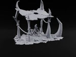Where the Badlands Grow Teeth Horned Badlands Terrain Piece D turntable