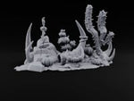 Where the Badlands Grow Teeth Horned Badlands Terrain Piece F turntable