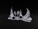 Where the Badlands Grow Teeth Horned Badlands Terrain Piece G turntable