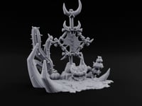 Where the Badlands Grow Teeth Horned Badlands Terrain Piece C turntable
