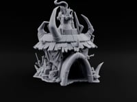 Under Crooked Eaves Orc Hut B turntable
