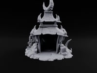 Under Crooked Eaves Orc Hut A turntable