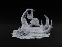 Lashed to Every Horn Horn-Spired Lookout A turntable