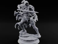 No Footstep Goes Uncounted Drow Scout turntable