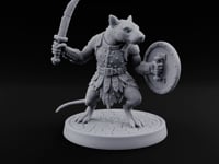 The Sewer Gate Has Teeth Ratfolk Raider turntable