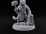 The Rune Rings Twice Tabaxi Rune Knight turntable