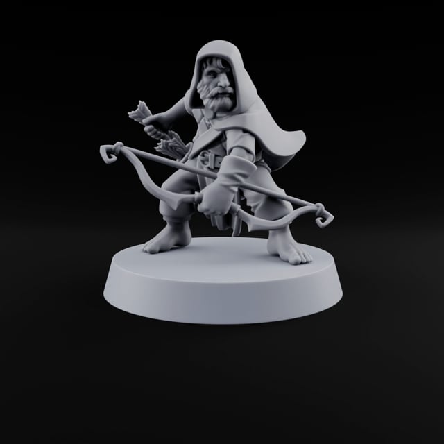 Small Steps, Certain Shots Halfling Hunter A turntable