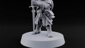 The Watchfire Calls Them Forward Halfling Soldier A turntable