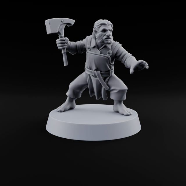 The Village Has Had Enough Halfling Villager B turntable