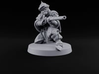 No Breath Breaks Formation Human Gas-Masked Soldier C turntable