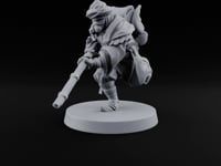 No Breath Breaks Formation Human Gas-Masked Soldier E turntable