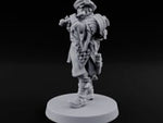 No Breath Breaks Formation Human Gas-Masked Soldier B turntable