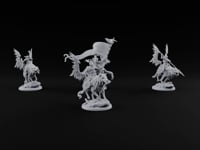 Steel, Feather and Fang Human Winged Hussars on Dire Wolves turntable
