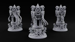 A Howl Lot of Trouble Animated Ward Towers turntable