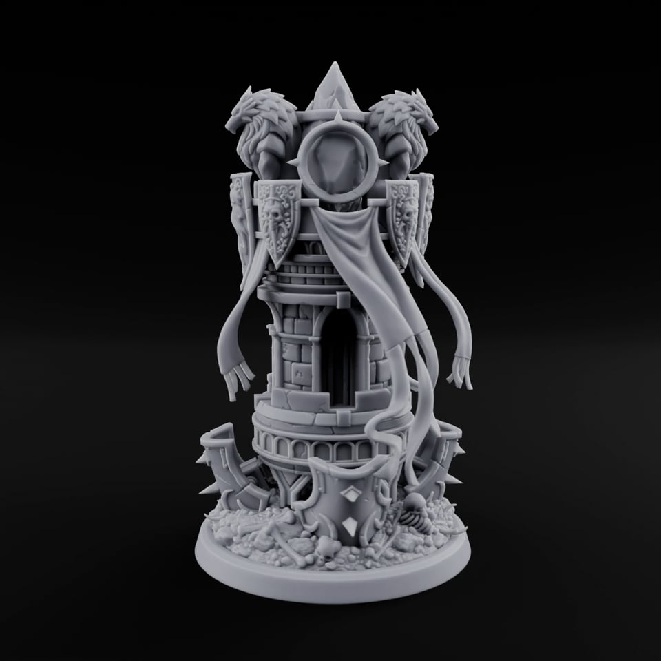 A Howl Lot of Trouble Animated Ward Tower B turntable