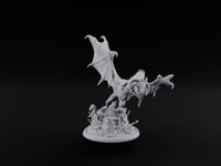 The War Below Looks Small Armoured War Dragon turntable