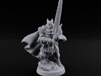 The Howl Meets Steel Werewolf Greatsword Warrior turntable