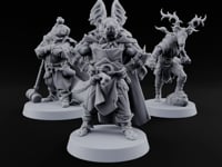 The Menagerie Holds Court Shifter Animal Lords turntable