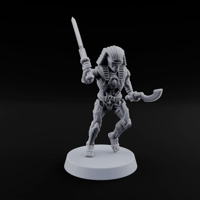 Sandstorm Protocol Warforged Scarab Soldier G turntable