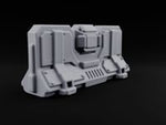 Nothing Gets Past the Lights Sci-Fi Armoured Barricade turntable
