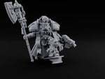 Faces Remember Every Sin Human Armoured Axe and Pistol Warrior turntable