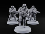 Trust the Moustache Human Armoured Heavy Weapons Soldiers turntable