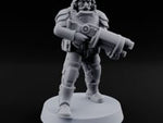 Trust the Moustache Human Armoured Heavy Weapons Soldier D turntable